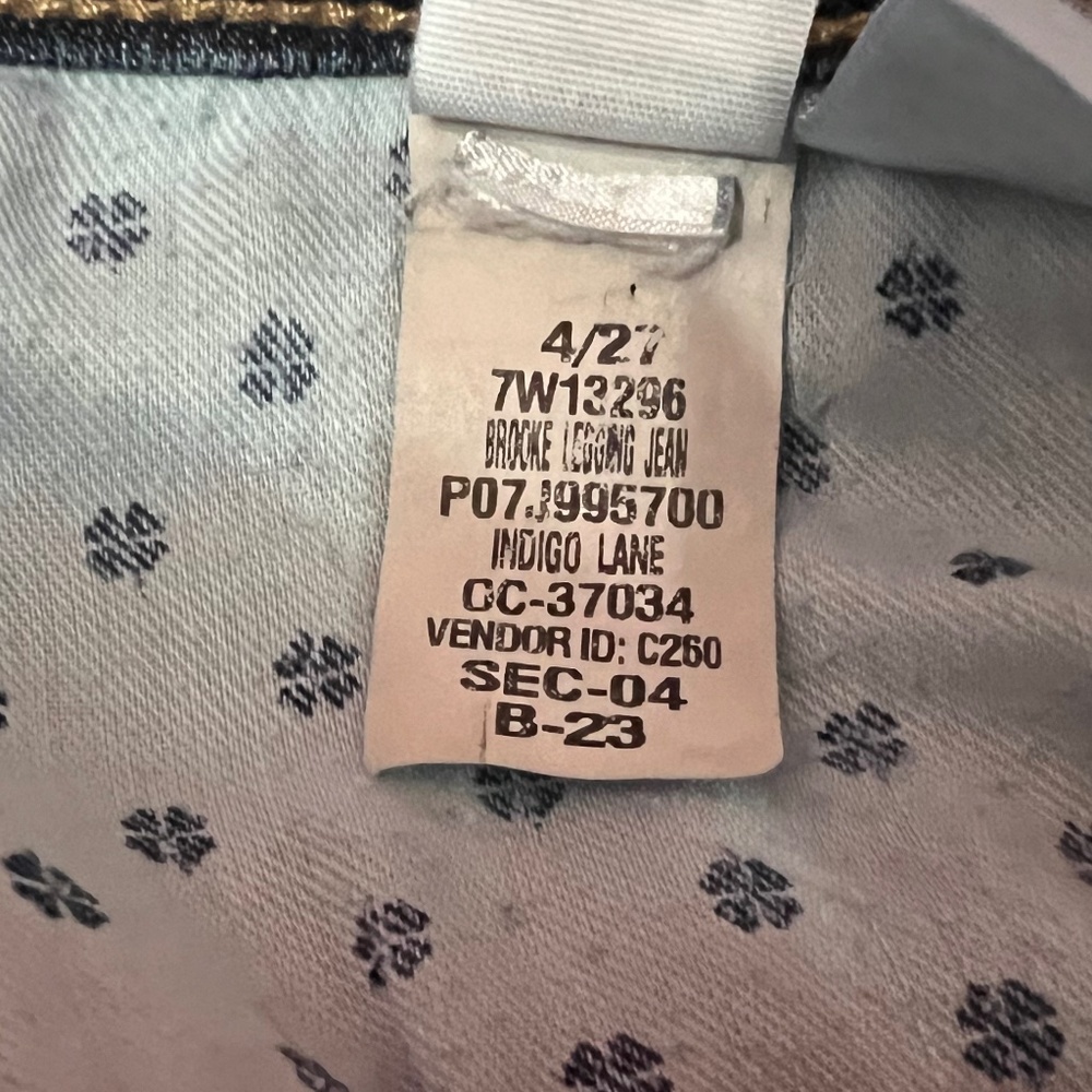 Lucky Brand Brooke Legging Jean Size 4/27 - Picture 9 of 16